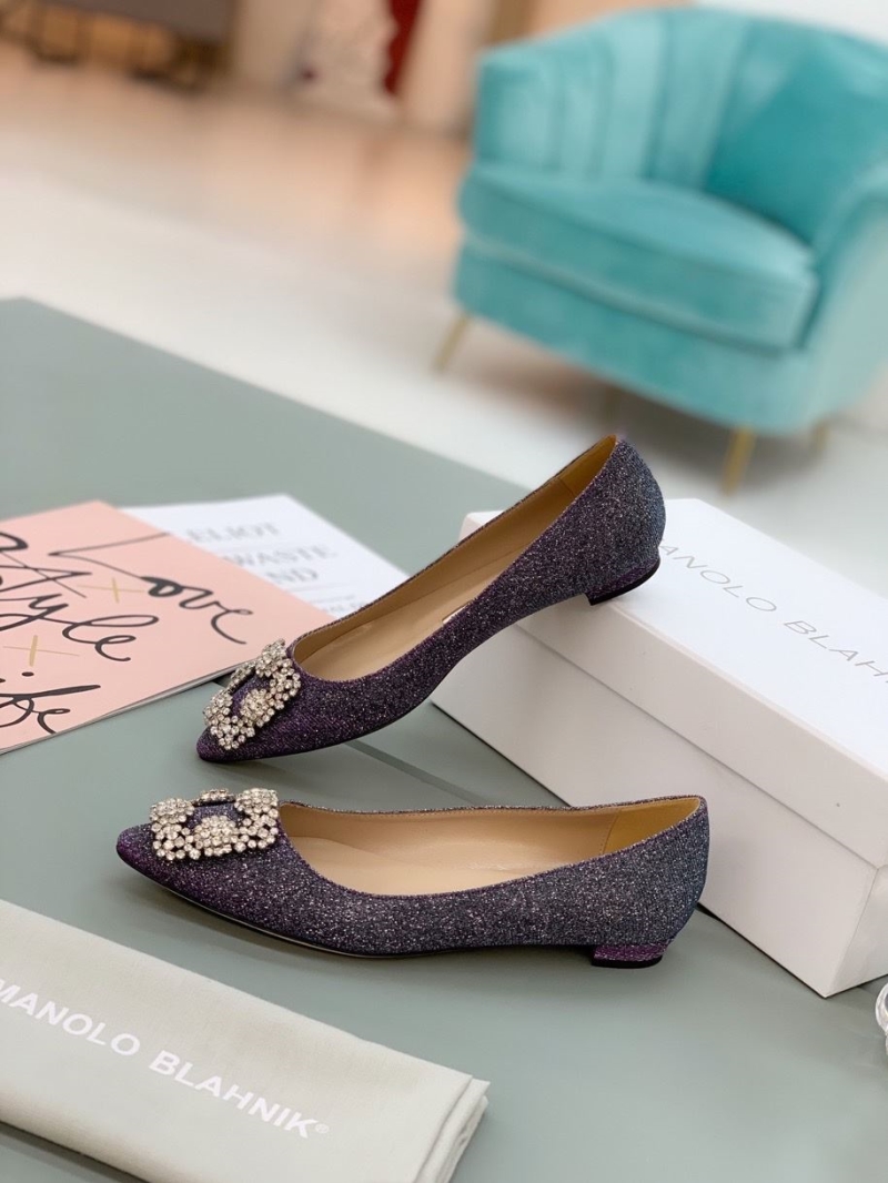 Manolo Blahnik flat shoes